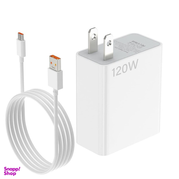 شارژر دیواری 120 وات شیائومی مدل MDY-12-EH به همراه کابل Type-C به USB