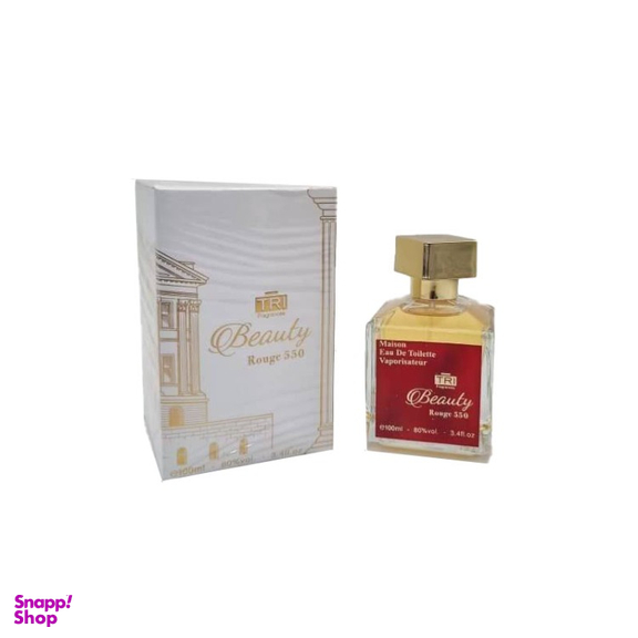 ادوپرفیوم زنانه و مردانه تی ار آی مدل Beauty Rouge 550 حجم 100 میلی لیتر