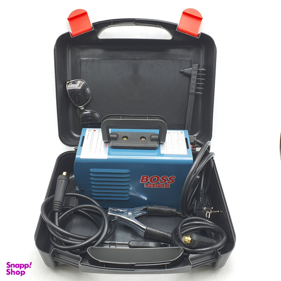 دستگاه جوش 350 آمپر باس مدل کیف دار کد ARC350-MINI مجموعه 5 عددی