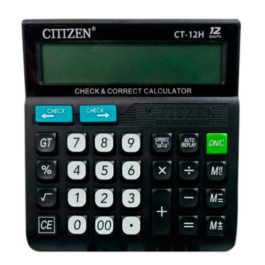ماشین حساب سیتیزن مدل CT12H CTTTZEN