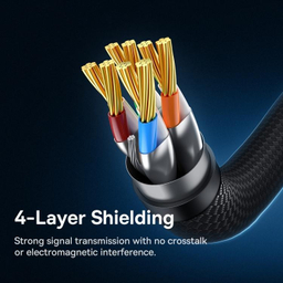 کابل شبکه CAT7 بیسوس مدل PCWL-A106