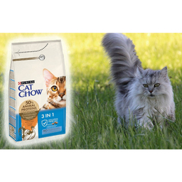 غذای خشک گربه بالغ پورینا مدل Cat Chow وزن 1.5 کیلوگرم
