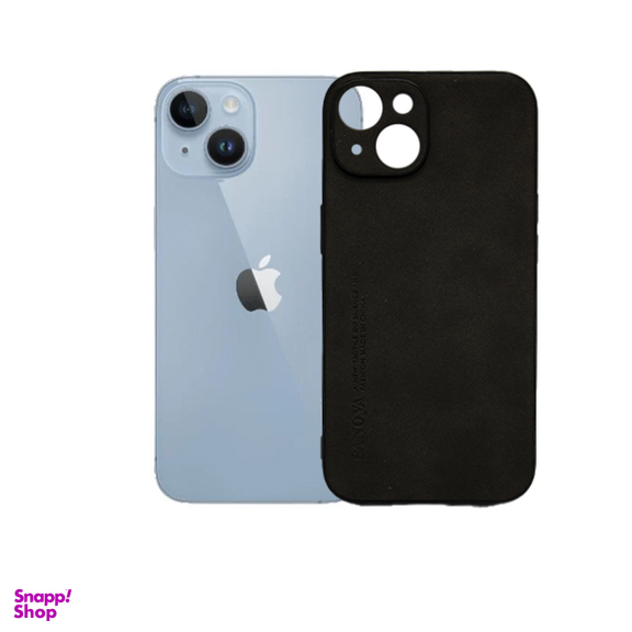 قاب گوشی موبایل چرمی لاکچری FANOYA اپل مدل iPhone 14