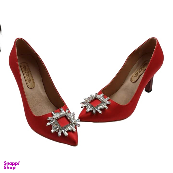 کفش رسمی زنانه مدل sat00884 رنگ قرمز