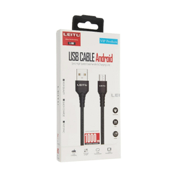 کابل تبدیل USB به MicroUSB لیتو مدل LD-199 طول 1 متر