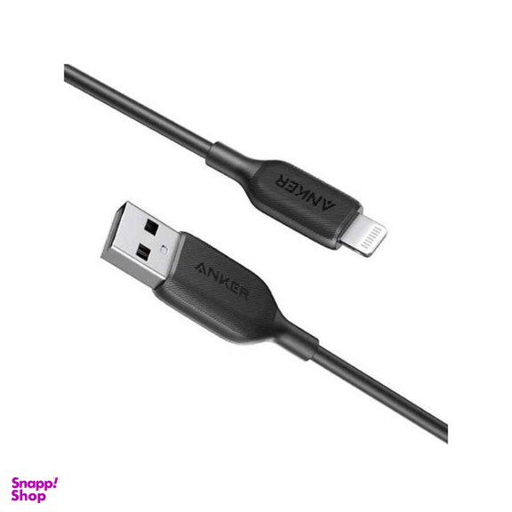 کابل دیتا USB به Lightning انکر مدل Powerline III A8812 طول 90 سانتی‌ متر