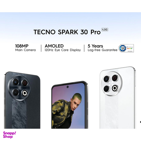 گوشی موبایل تکنو مدل Spark 30 Pro دو سیم کارت ظرفیت 256 گیگابایت و رم 8 گیگابایت