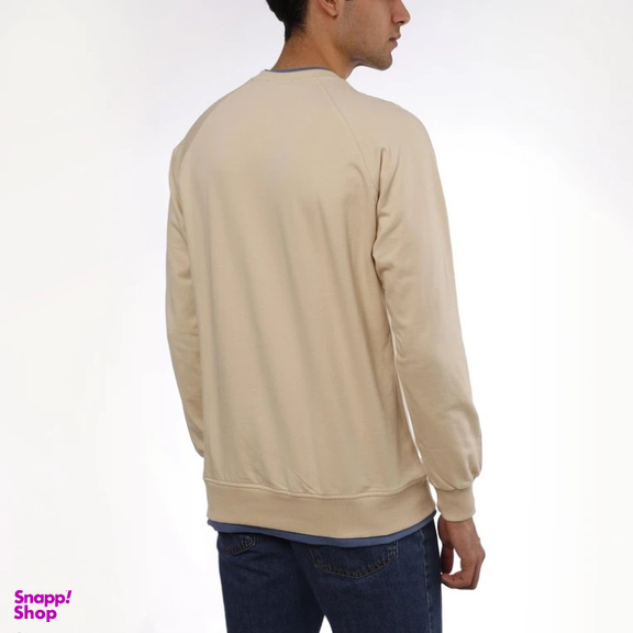 سویشرت مردانه مدل GD-s-17291967 رنگ کرم