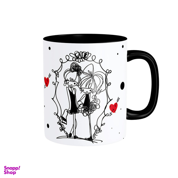 ماگ شادیت طرح دخترانه کد 107