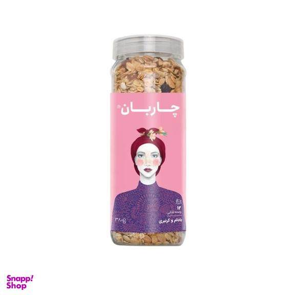 موسلی بادام و کرنبلی چاربان وزن 380 گرم
