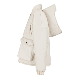 کاپشن زنانه السانا مدل آرشینا کد 161209 رنگ شیری روشن