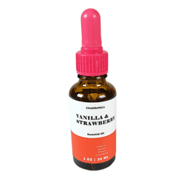 روغن بدن اسنشال اویل رایحه وانیل و توت فرنگی کد 22 حجم 30 میلی لیتر