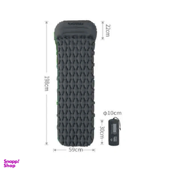 زيرانداز بادی نیچرهایک سايز 6.5cm مدل FC-12 Single Aircushion with Pillow کد Z003-P