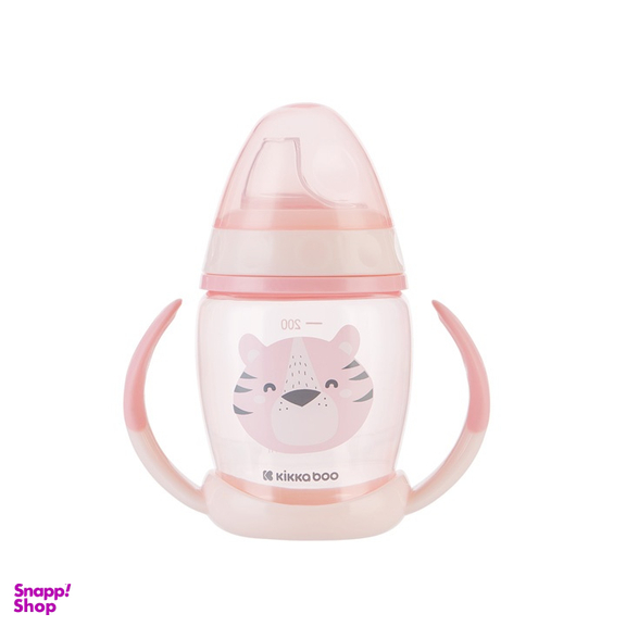 لیوان آبمیوه خوری کیکابو مدل Happy face طرح ببر