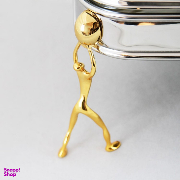 سوفله خوری سالینو مدل استیل برنجی کد 3001-SG