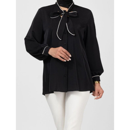 تونیک زنانه برنس مدل ارمیا رنگ مشکی