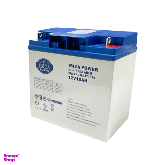 باتری UPS ایبیزا مدل 12v-18a