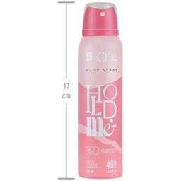 اسپری خوشبو کننده بدن زنانه بیول مدل Hold Me حجم 150 میلی لیتر