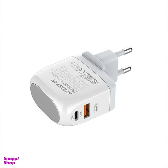 شارژر دیواری 30 وات کینگ استار مدل KW215 PD به همراه کابل USB-C