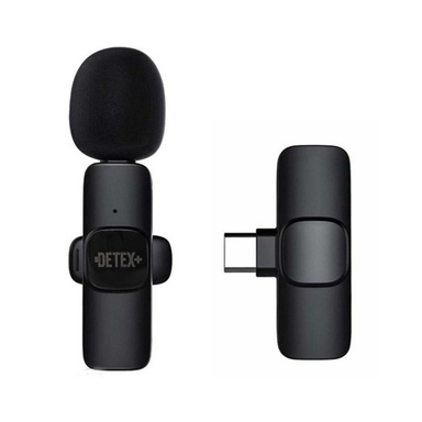 ميکروفون يقه ای بی سيم دتکس پلاس مدل DMW30 Type-C