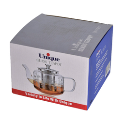 قوری یونیک طرح گل کد 7937-2