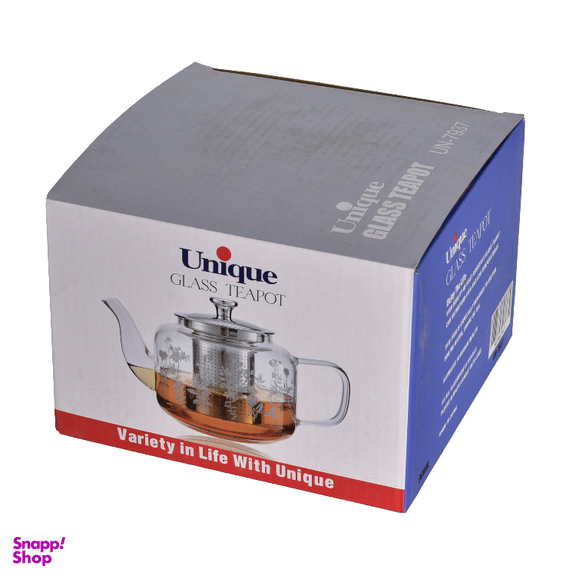 قوری یونیک طرح گل کد 7937-2
