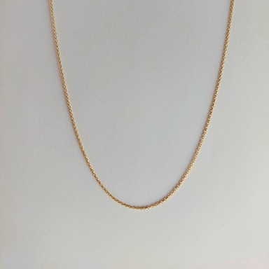 زنجیر طلا 18 عیار زنانه مدل فلامینگو کد 50