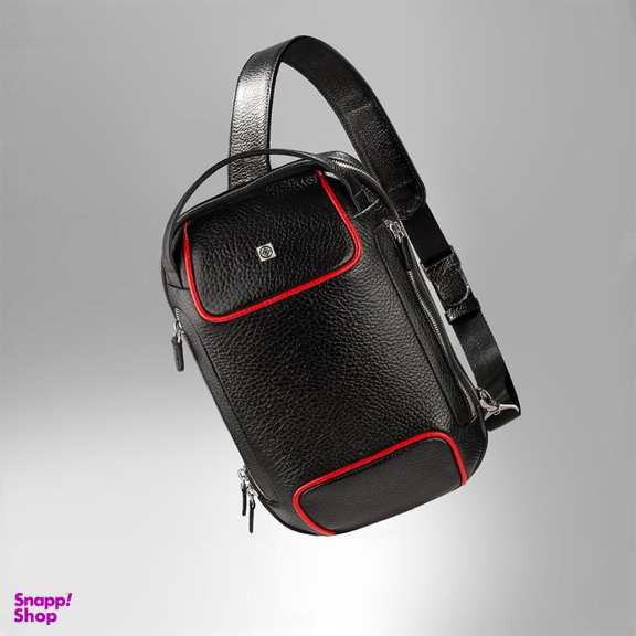 کیف کراس بادی یک طرفه مردانه چرم حقی کد BC16Br