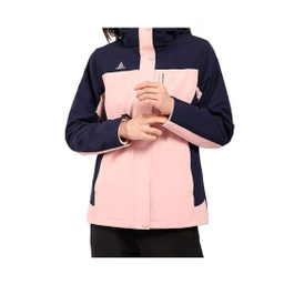 کاپشن دوپوش زنانه هامتو مدل 26C960B رنگ سرمه ای صورتی