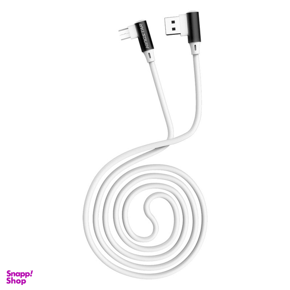 کابل تبدیل USB به MicroUSB کینگ استار مدل K90A طول 1.2 متر