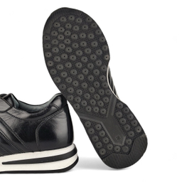 کفش کتانی زنانه چرم کاکتوس مدل WS۱۰۵۷ رنگ مشکی