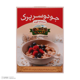 جو دو سر پرک صبحانه فوری تژین وزن 170 گرم