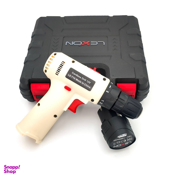 دریل پیچ گوشتی شارژی 12 ولت لکسون مدل 710