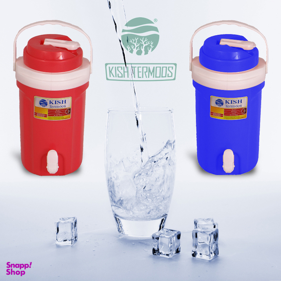 کلمن آب کیش ترموس مدل دو شیر گنجایش 4 لیتر