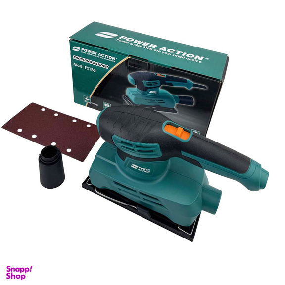 دستگاه سنباده زن 180 وات پاور اکشن مدل FS180