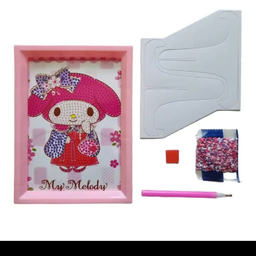 نقاشی الماسی طرح قابدار مدل ملودی کد 3