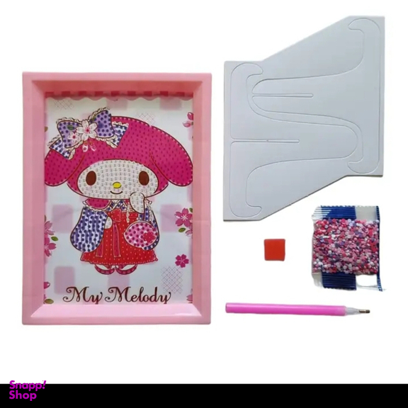 نقاشی الماسی طرح قابدار مدل ملودی کد 3