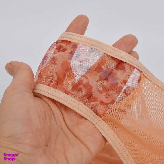 ست شورت و سوتین زنانه پرجامدا مدل 355011028 فنر دار رنگ گلبهی