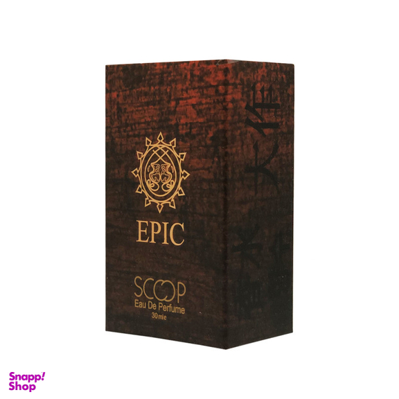 عطر جیبی مردانه اسکوپ مدل epic حجم 30 میلی لیتر