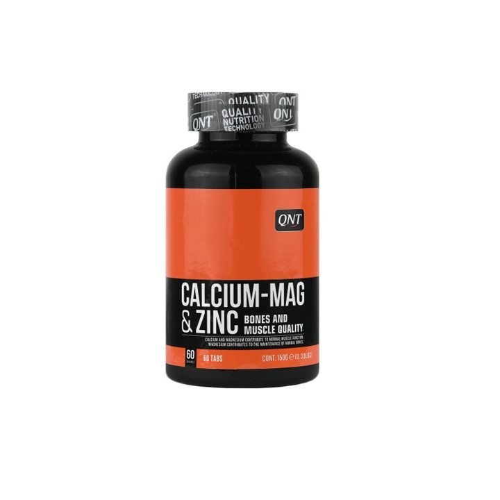 قرص کلسیم و منیزیم و زینک کیو ان تی بسته 60 عددی