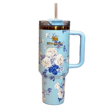 تراول ماگ استنلی مدل Tumbler طرح شماره 006 ظرفیت ۱۱۸۰ میلی‌ لیتر