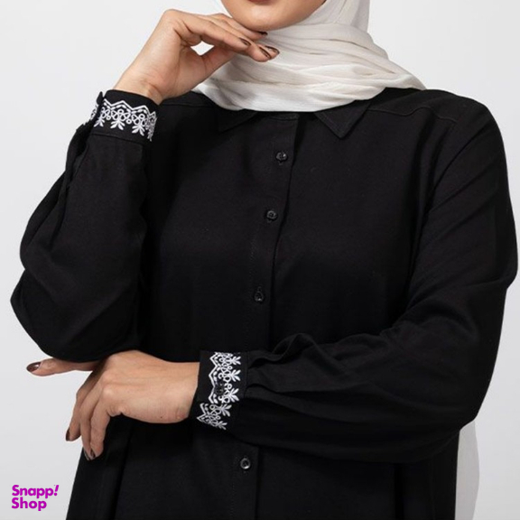 تونیک زنانه برنس مدل نیوشا رنگ مشکی