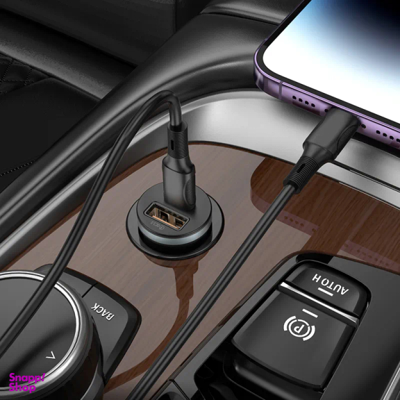 شارژر فندکی 30 وات نکسا مدل USB R30