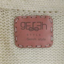 ژاکت زنانه گره استایل مدل برف دونه رنگ کرم