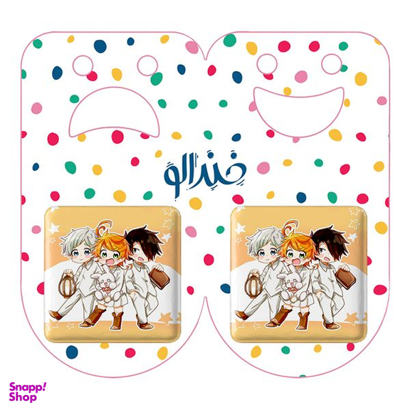 پیکسل خندالو مدل انیمه ناکجا آباد موعود کد 10116 به همراه مگنت