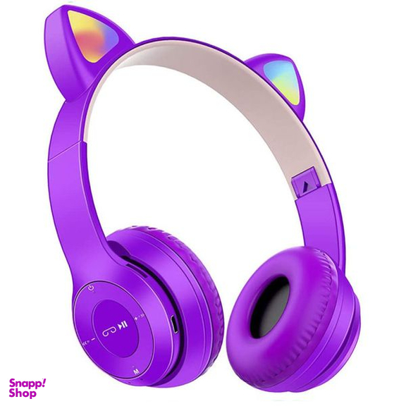 هدست بلوتوثی مدل گربه ای P47m Color Light