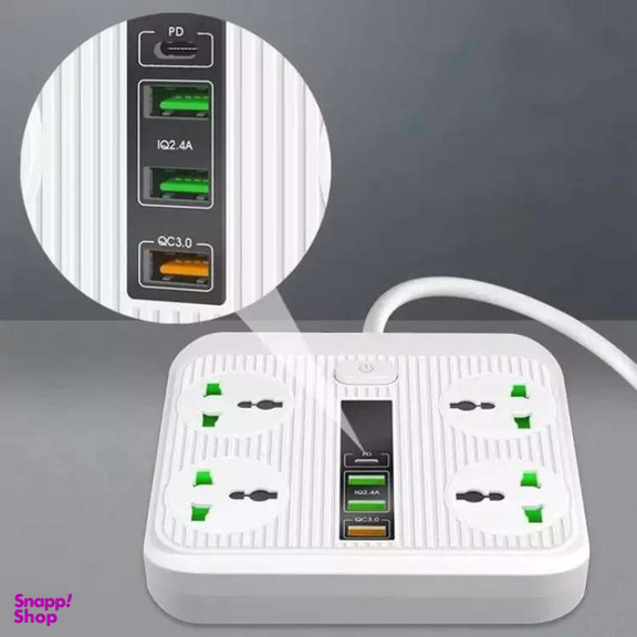 چندراهی برق کد Power Socket TB-T18
