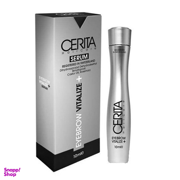 محلول تقویت کننده مژه سریتا مدل 012 حجم 7 میلی لیتر به همراه سرم احیا کننده ابرو مدل Vitalize حجم 10 میلی لیتر مجموعه 2 عددی