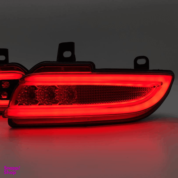 چراغ مه شکن عقب مدل اسپرت کد 0015 مناسب پژو 207 بسته 2 عددی