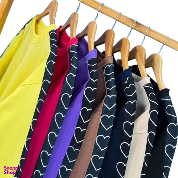 دورس زنانه مدل قلبی کد 2 رنگ آبی تیره